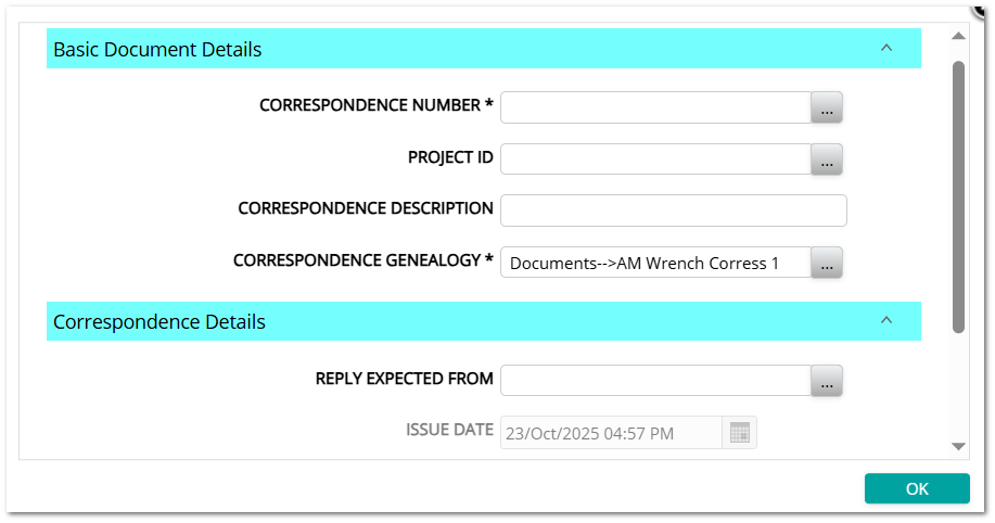 Entering additional details