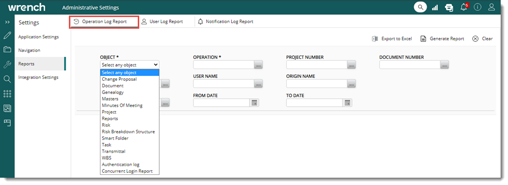 Operative Log Example Operation Log