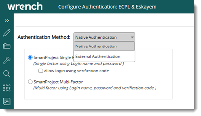 Configuring Authentication for Vendors